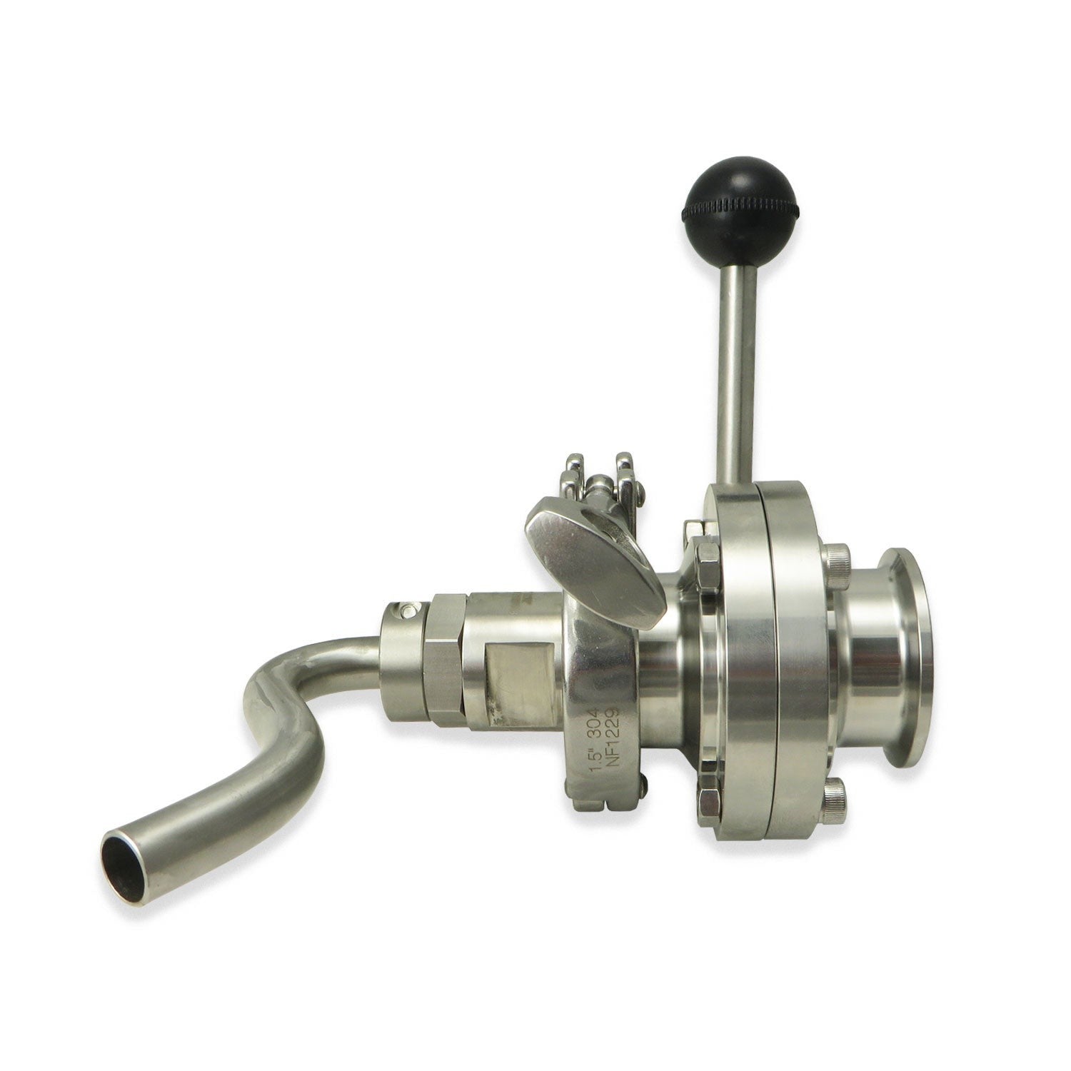 Tri-Clover Butterfly Valve Whirlpool Kit - Canadian Homebrewing Supplier - Free Shipping - Canuck Homebrew Supply