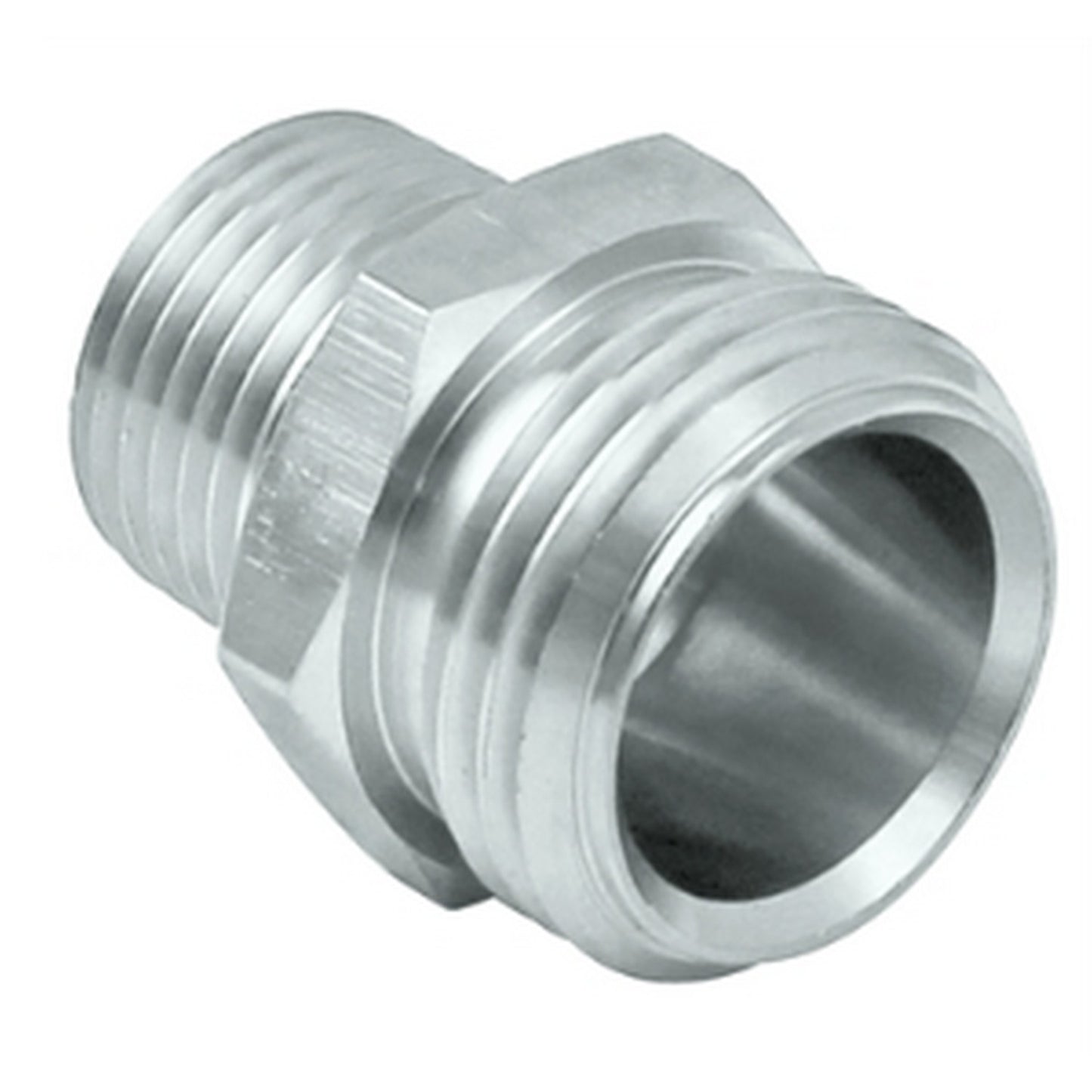 Bayou Classic Stainless Steel Garden Hose Adapter - 3/4" Male Garden Hose X 1/2" Male NPT [800-779]