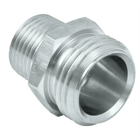 Bayou Classic Stainless Steel Garden Hose Adapter - 3/4" Male Garden Hose X 1/2" Male NPT [800-779]