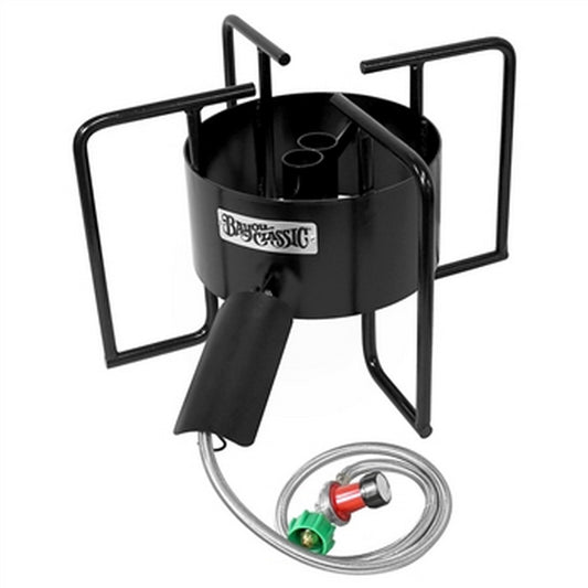 Bayou Classic Cast Iron Dual Jet Banjo Burner