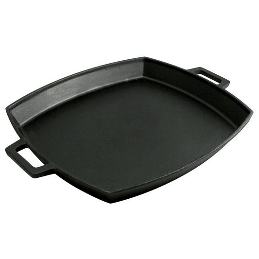 Bayou Classic Cast Iron Shallow Bacon Pan - 14" [7471]