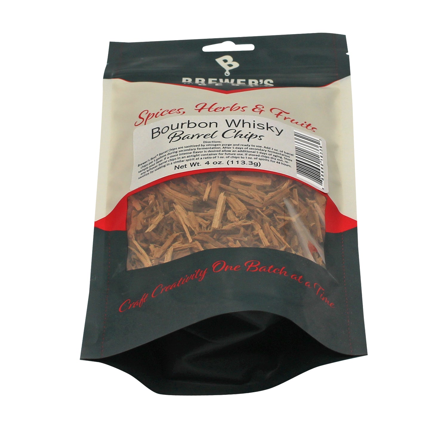 Brewer's Best Whisky Barrel Chips - 4 oz (113 g)