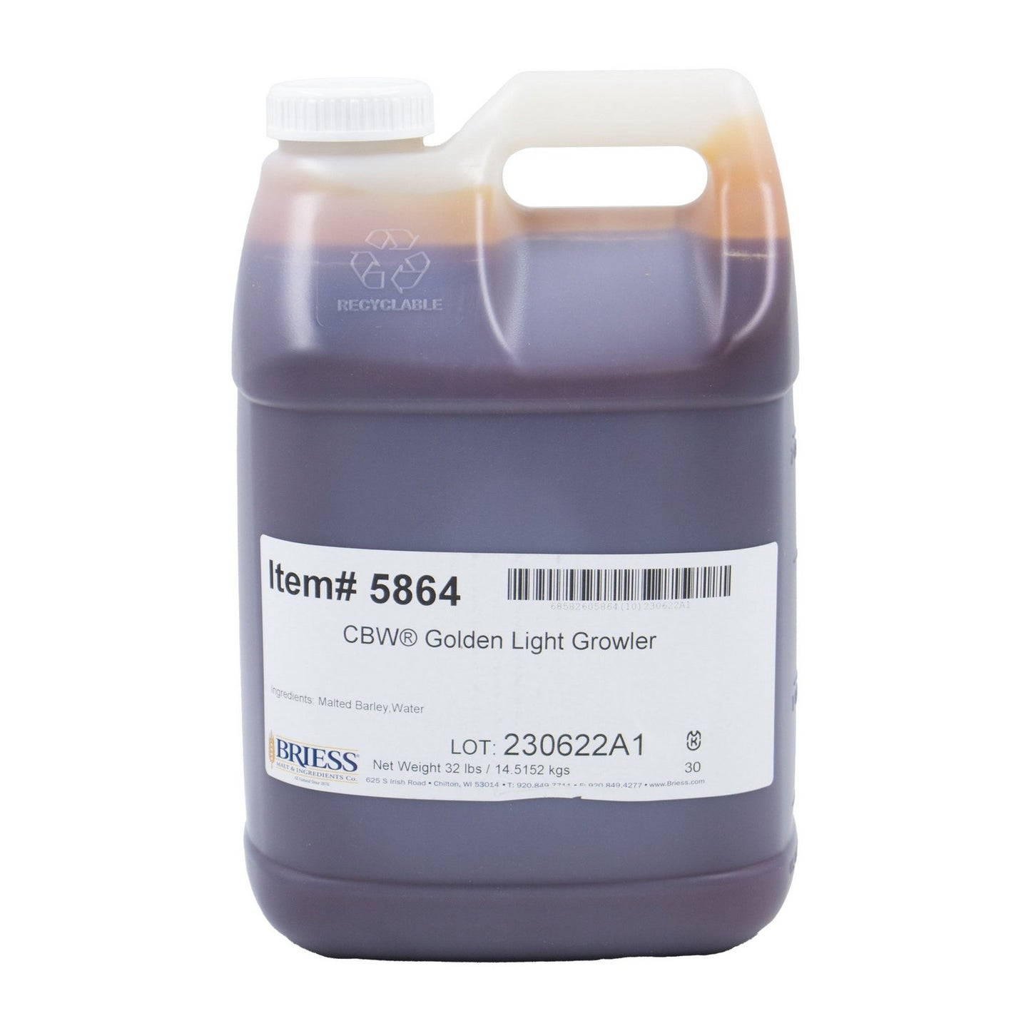 Golden Light Liquid Malt Extract Bucket (LME) - 30lb