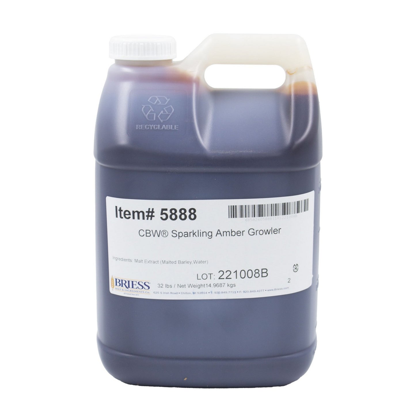 Amber Liquid Malt Extract Bucket (LME) - 30lb