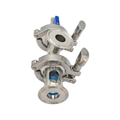 Ss Brewtech Stainless Steel Tri-Clover In-Line Oxygenation Assembly - 1.5" TC -  Canuck Homebrew Supply, Canada