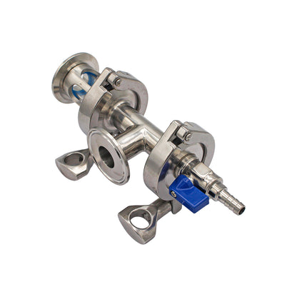 Ss Brewtech Stainless Steel Tri-Clover In-Line Oxygenation Assembly - 1.5" TC -  Canuck Homebrew Supply, Canada