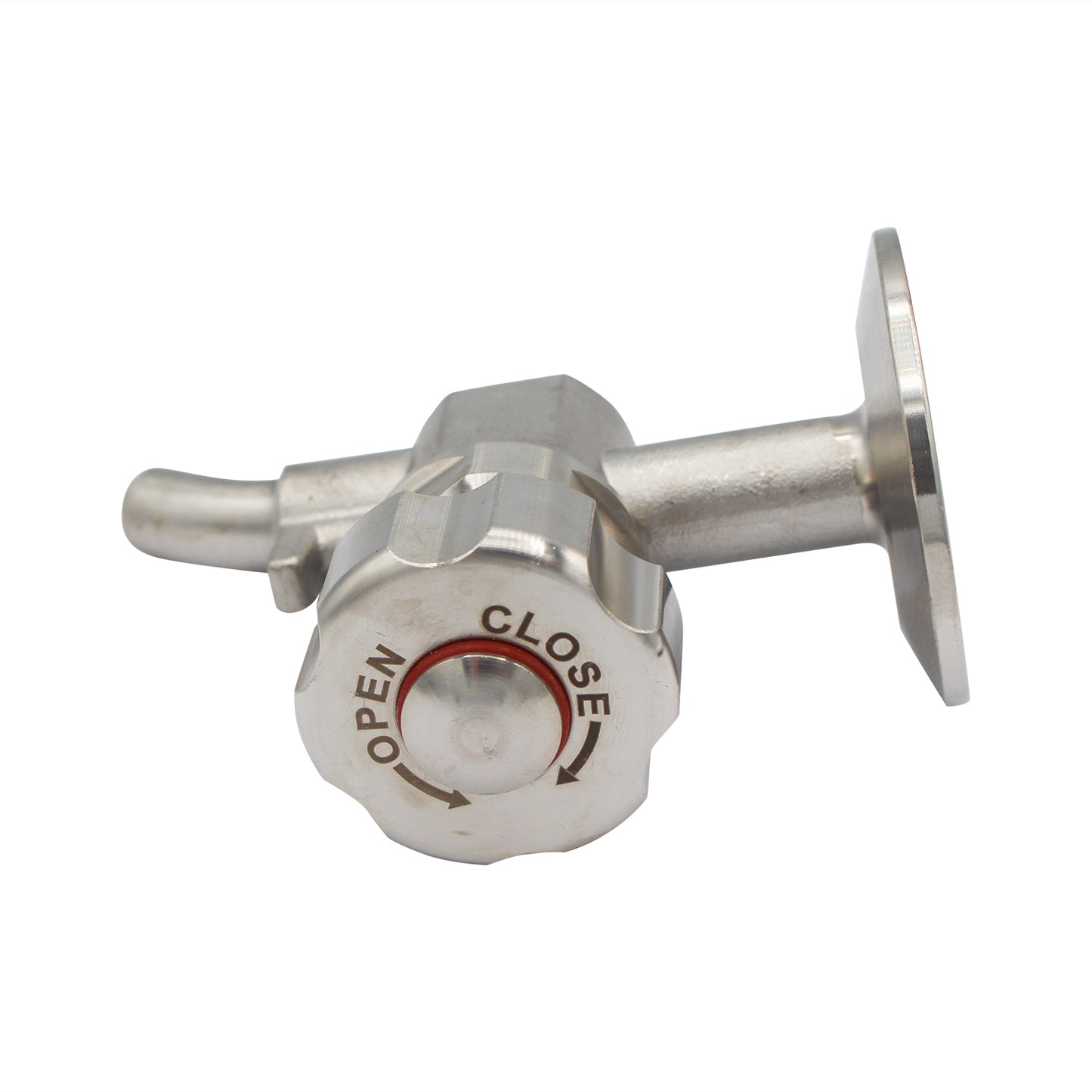 Ss Brewtech 1.5" Tri Clamp Sample Valve (Knob Style) - Tri Clover Sanitary Stainless Steel Fitting