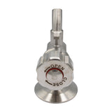 Ss Brewtech 1.5" Tri-Clover Stainless Steel Knob Sample Valve