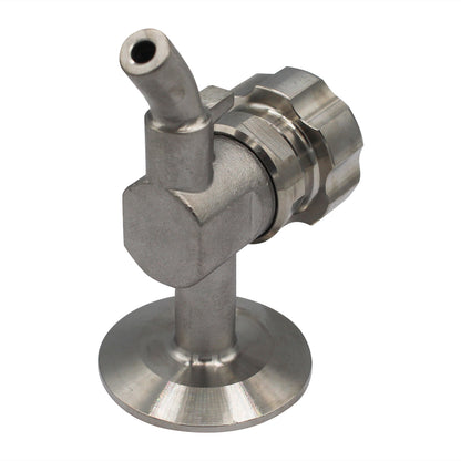 Ss Brewtech 1.5" Tri Clamp Sample Valve (Knob Style) - Tri Clover Sanitary Stainless Steel Fitting