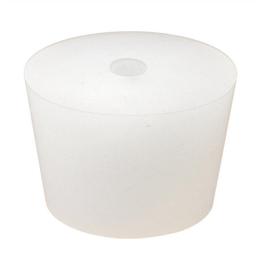 Drilled No. 6 Silicone Stopper