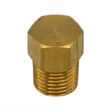 Taprite Brass Hex Plug - 1/4" Male NPT - #665U