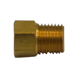 Taprite Brass Hex Plug - 1/4" Male NPT - #665U