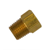 Taprite Brass Hex Plug - 1/4" Male NPT - #665U