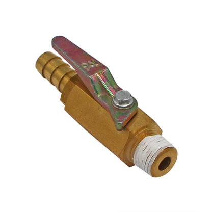 Taprite Brass Duckbill Shut Off Valve - 1/4" Male NPT to 5/16" Barb - #70030L-DB312