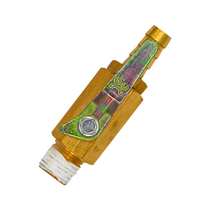 Taprite Brass Duckbill Shut Off Valve - 1/4" Male NPT to 5/16" Barb - #70030L-DB312