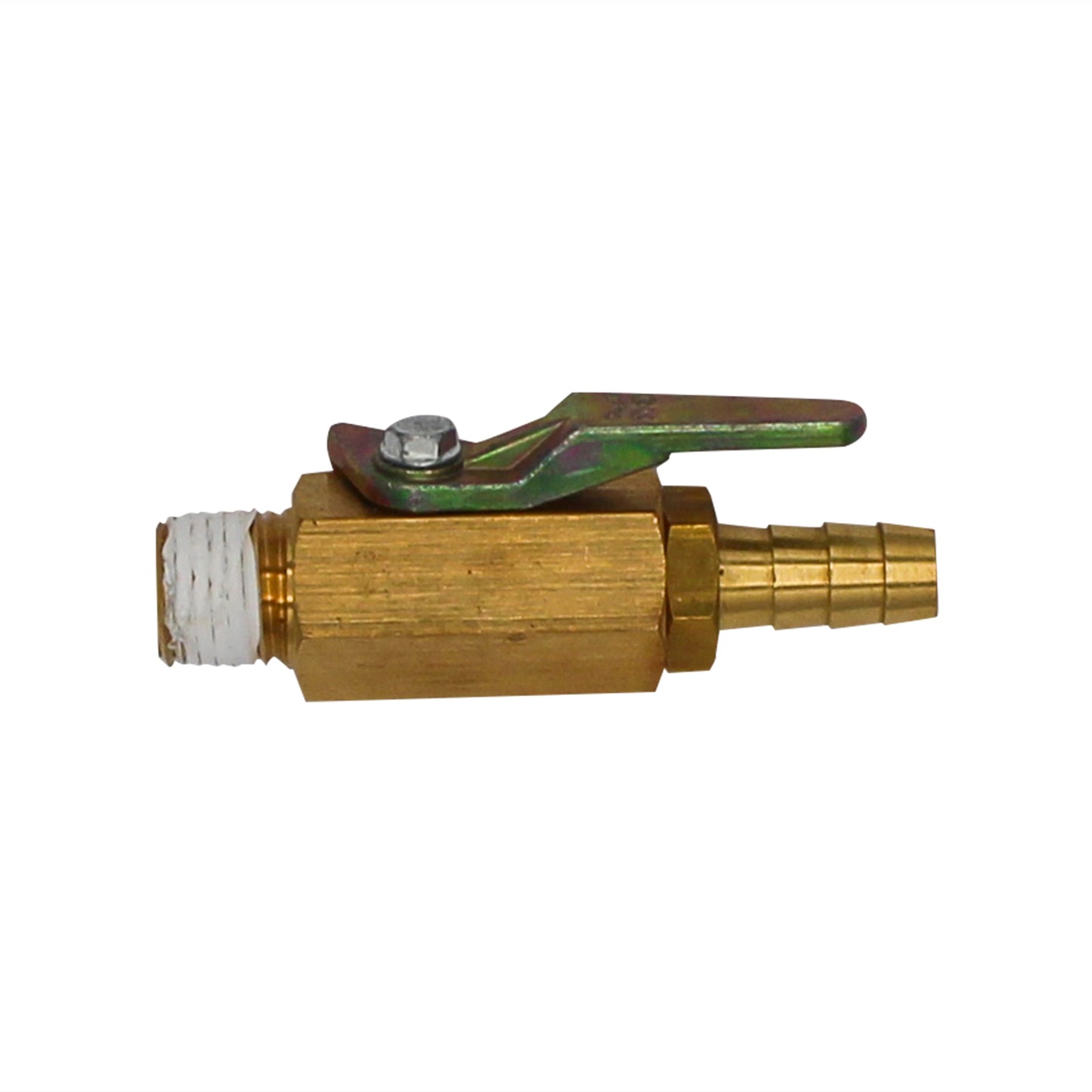 Taprite Brass Duckbill Shut Off Valve - 1/4" Male NPT to 5/16" Barb - #70030L-DB312