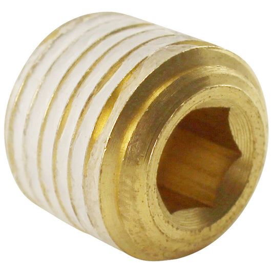 Taprite LHT Brass Plug - 1/4” Male NPT - #740-16