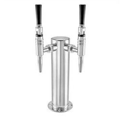 Taprite Stainless Steel Dual Tap Stout Faucet Beer Tower