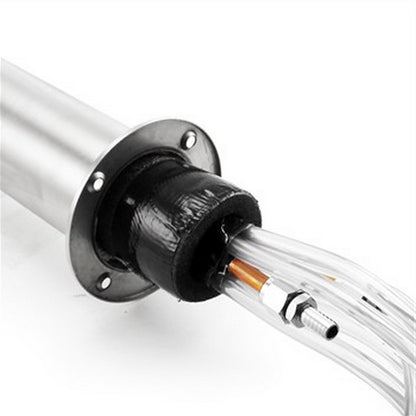 Taprite Stainless Steel 8 Faucet "T" Beer Tower - Glycol Lines