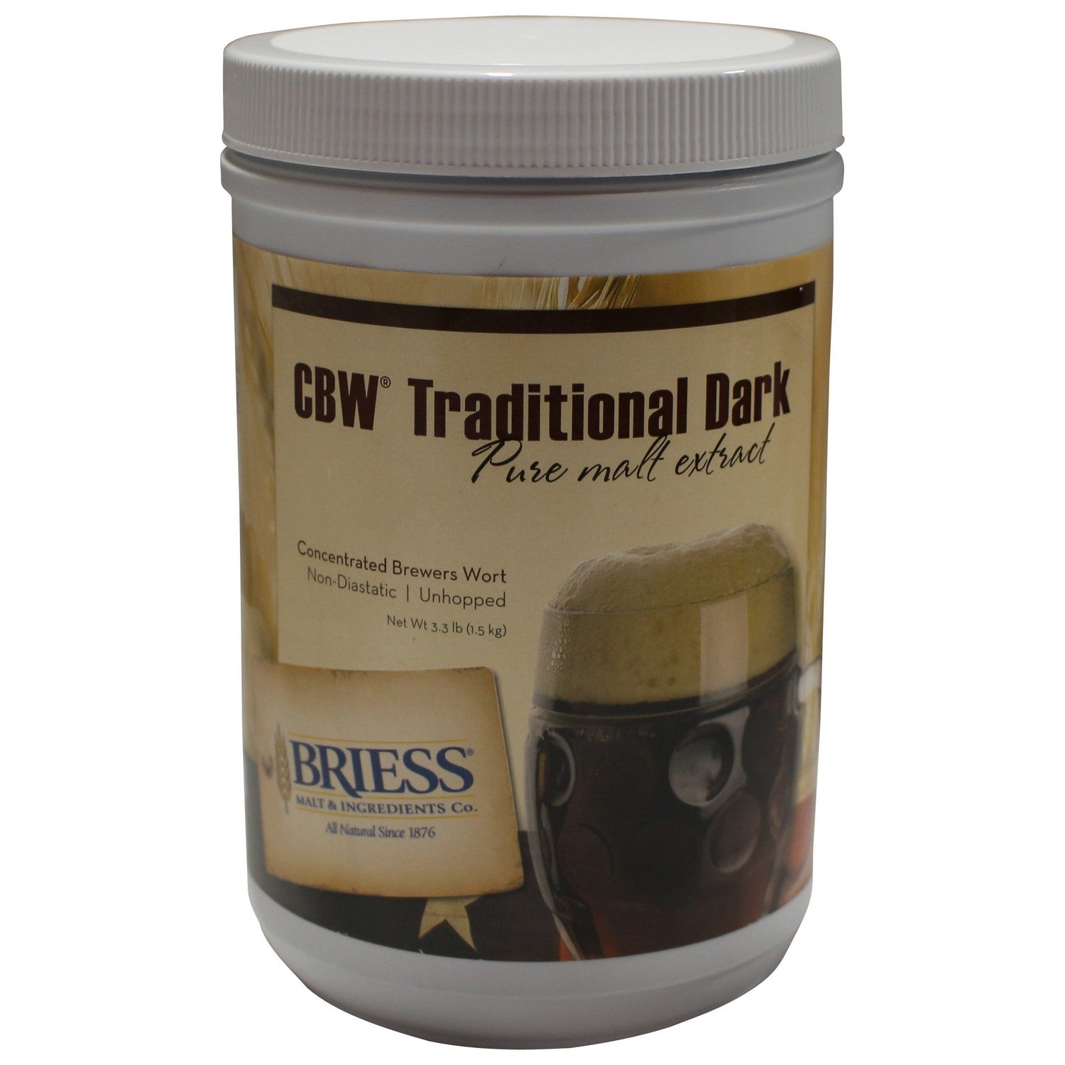 CBW Traditional Dark Liquid Malt Extract (LME) - 3.3 lb