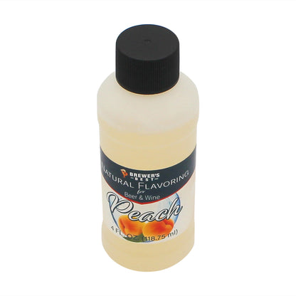All Natural Peach Flavouring - 4 fl oz (118 ml)