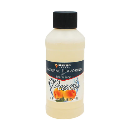 All Natural Peach Flavouring - 4 fl oz (118 ml)
