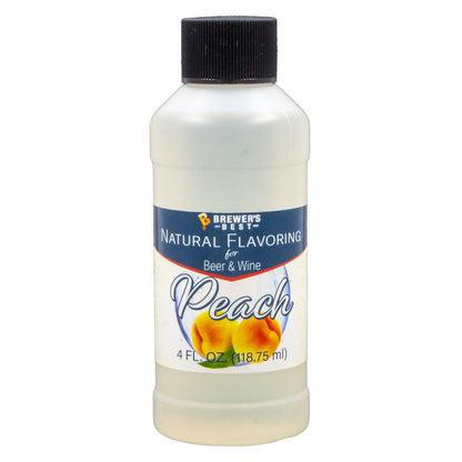 All Natural Peach Flavouring - 4 fl oz (118 ml)
