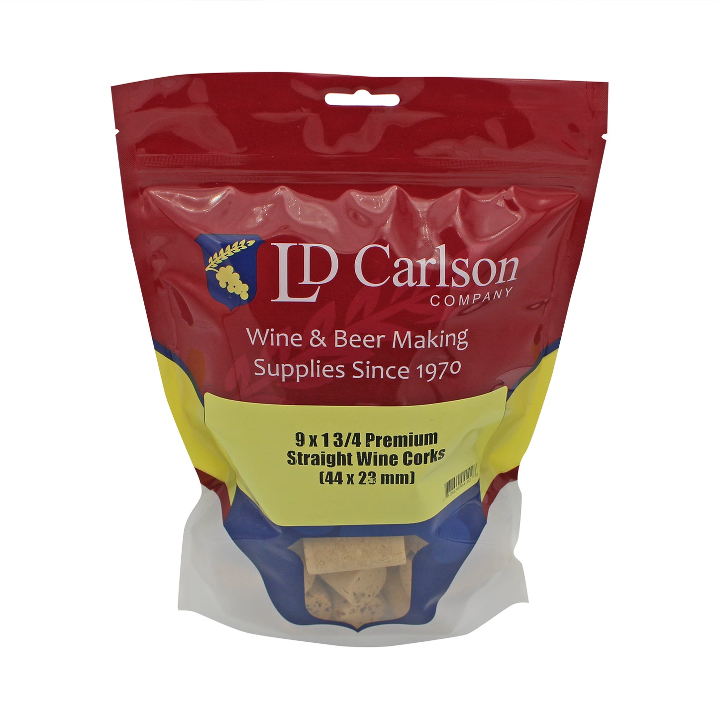 Premium Quality Straight Wine Corks - #9 by 1 3/4" Length (30 per bag)