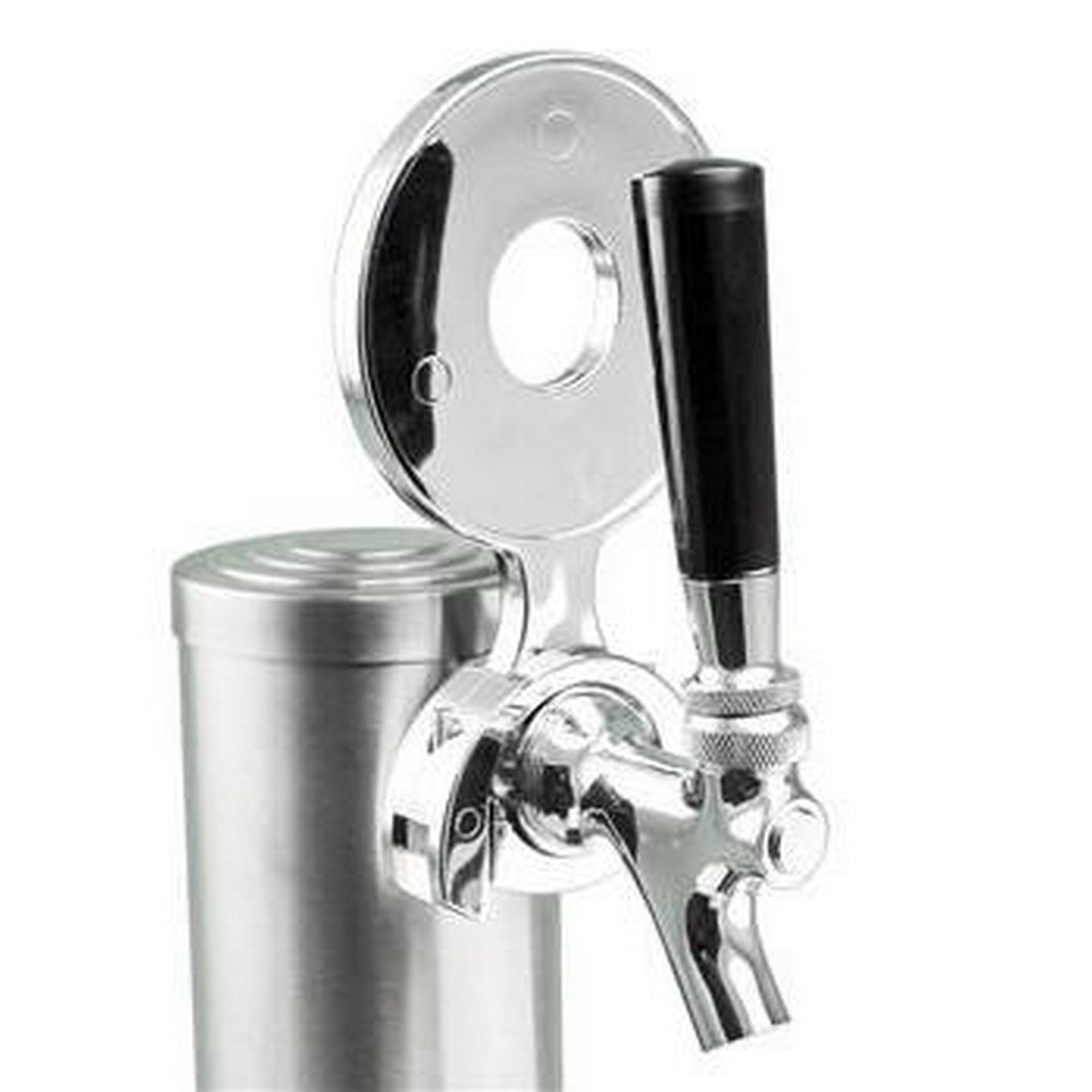 Plastic Chrome Plated Emblem Holder - 2 7/8” Diameter - On Tower