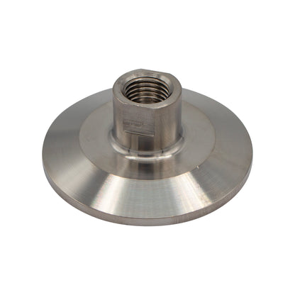 1.5" Tri Clamp X 1/4" FFL Adapter - Tri Clover Sanitary Stainless Steel Fitting