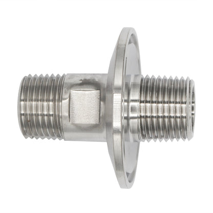 1.5" Tri Clamp X 1/2" Male NPT Adapter - Tri Clover Sanitary Stainless Steel Fitting