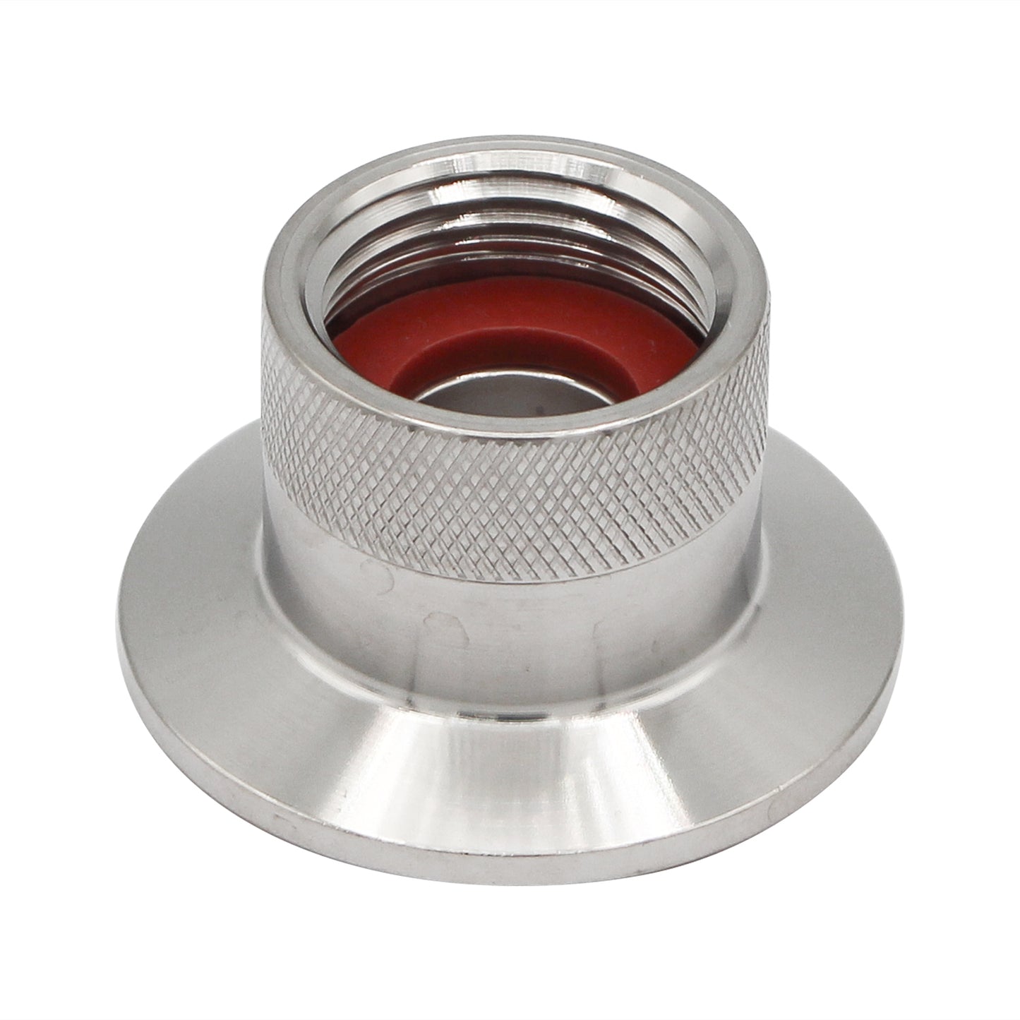 Stainless Steel Tri-Clover Fitting - 1.5" TC to Female Garden Hose