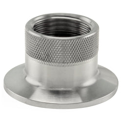 Stainless Steel Tri-Clover Fitting - 1.5” TC to Female Garden Hose