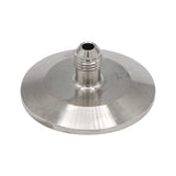 Stainless Steel Tri-Clover Fitting - 1.5" TC to 1/4" MFL