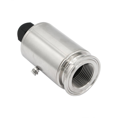 Stainless Steel Tri-Clover Universal Heating Element Adapter - 1.5" TC to 1.5" Female NPS