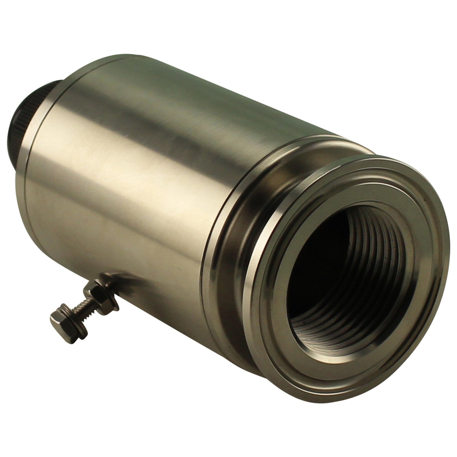 Stainless Steel Tri-Clover Universal Heating Element Adapter - 1.5” TC to 1.5” Female NPT