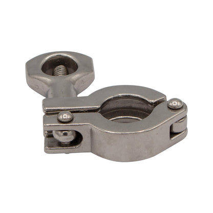 1/2" & 3/4" Single Pin Tri Clamp  - Tri Clover Sanitary Stainless Steel Fitting