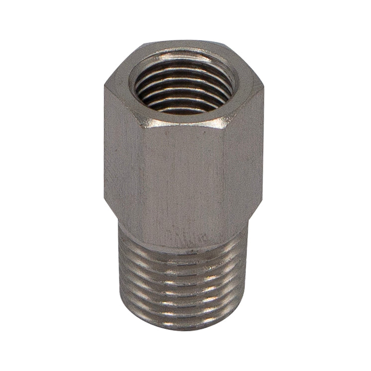 1/4" Male NPT to 1/4" FFL Coupling Adapter - 304 Stainless Steel Pipe Fitting