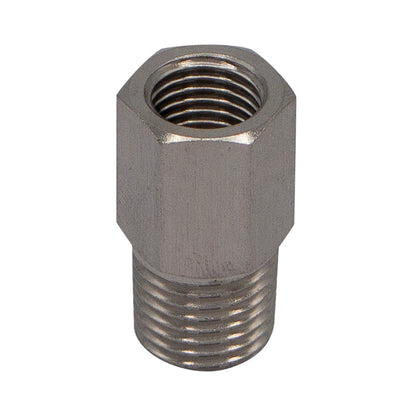 1/4" Male NPT to 1/4" FFL Coupling Adapter - 304 Stainless Steel Pipe Fitting