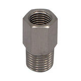Stainless Steel Coupling Adapter - 1/4 Male NPT to 1/4 FFL