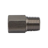 Stainless Steel Coupling Adapter - 1/4 Male NPT to 1/4 FFL