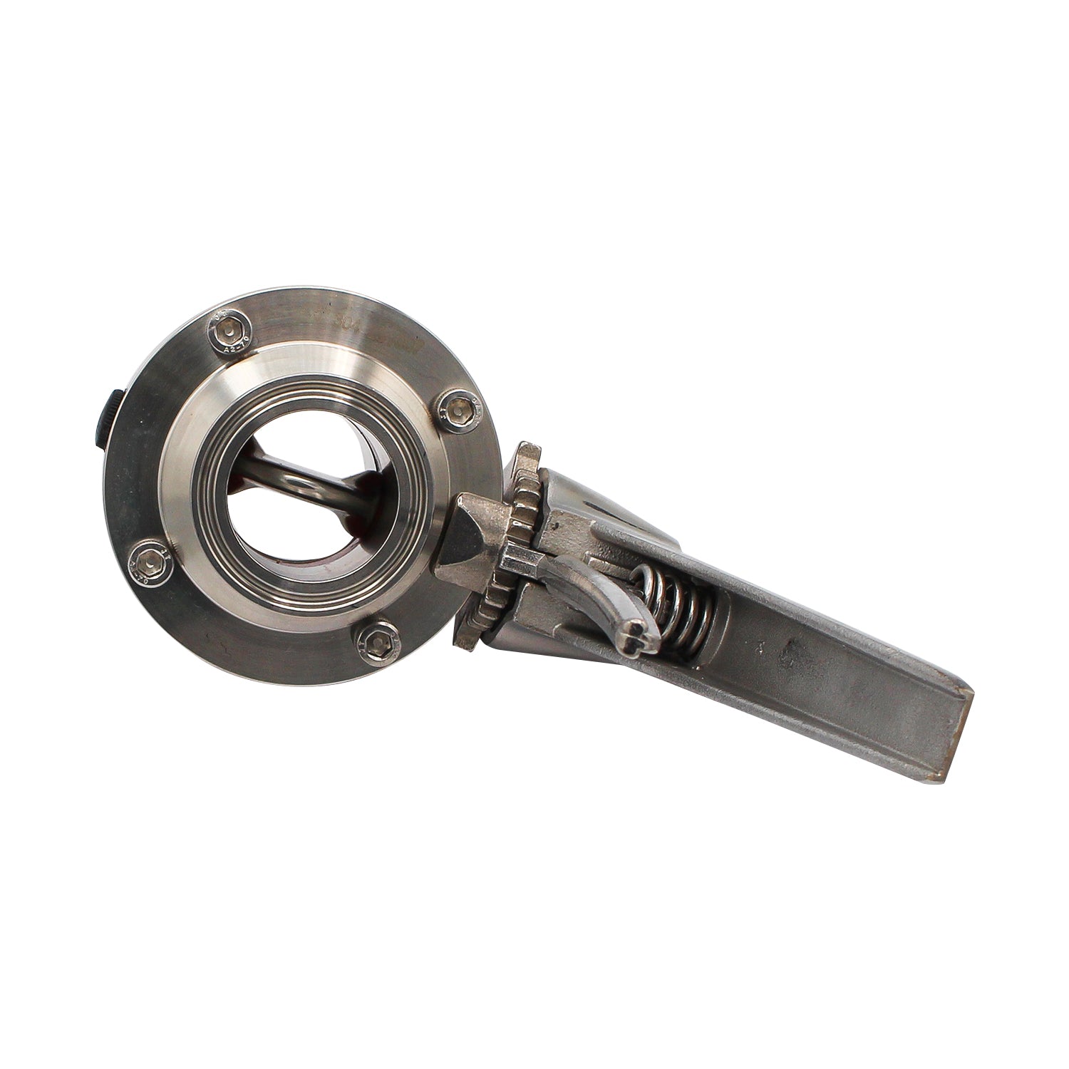1.5" Tri Clamp Squeeze Trigger Butterfly Valve (All Stainless) - Tri Clover Sanitary Stainless Steel Fitting -  Canuck Homebrew Supply, Canada