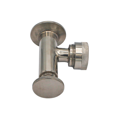 1.5" Tri Clamp Sight Gauge Adapter - Tri Clover Sanitary Stainless Steel Fitting -  Canuck Homebrew Supply, Canada