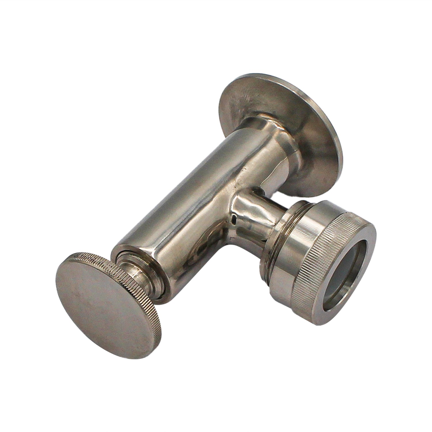 1.5" Tri Clamp Sight Gauge Adapter - Tri Clover Sanitary Stainless Steel Fitting -  Canuck Homebrew Supply, Canada