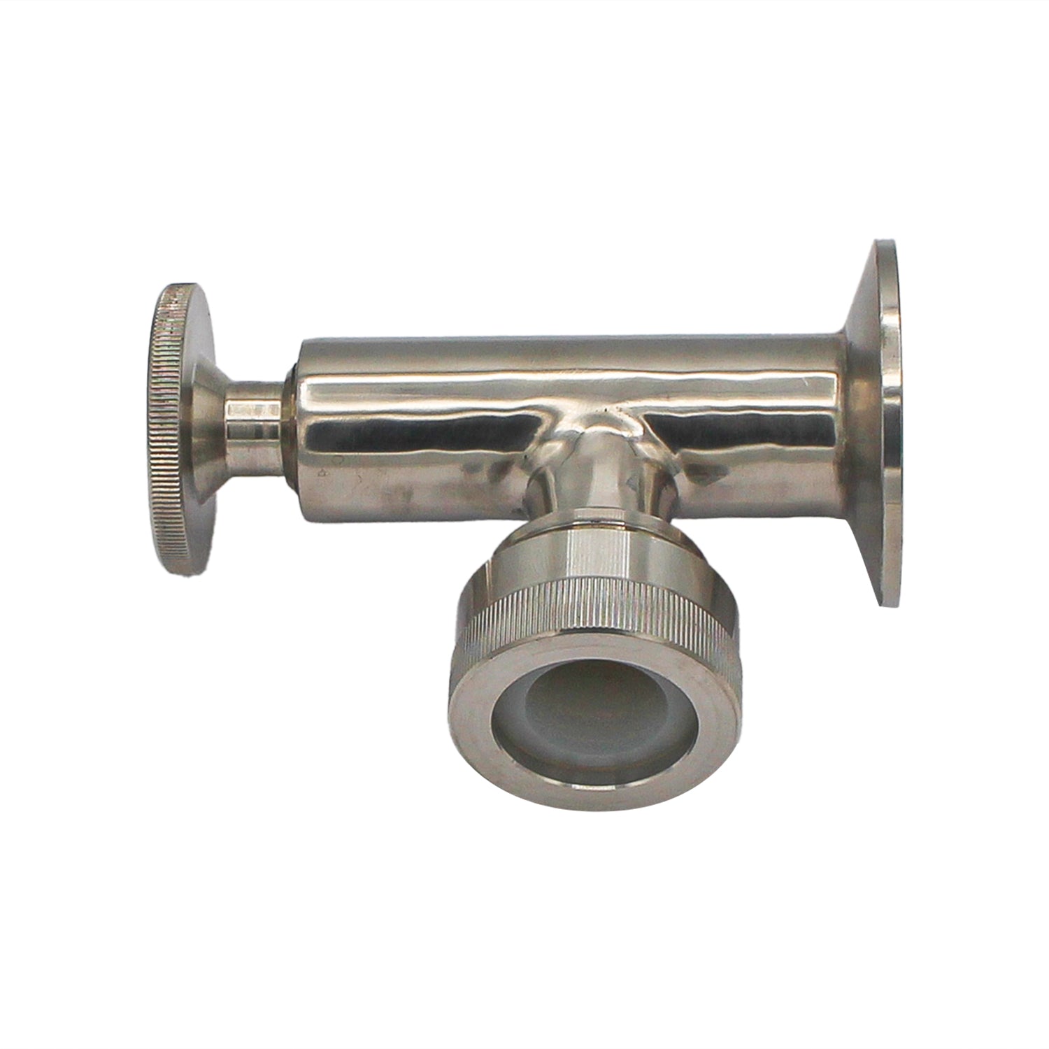 1.5" Tri Clamp Sight Gauge Adapter - Tri Clover Sanitary Stainless Steel Fitting -  Canuck Homebrew Supply, Canada