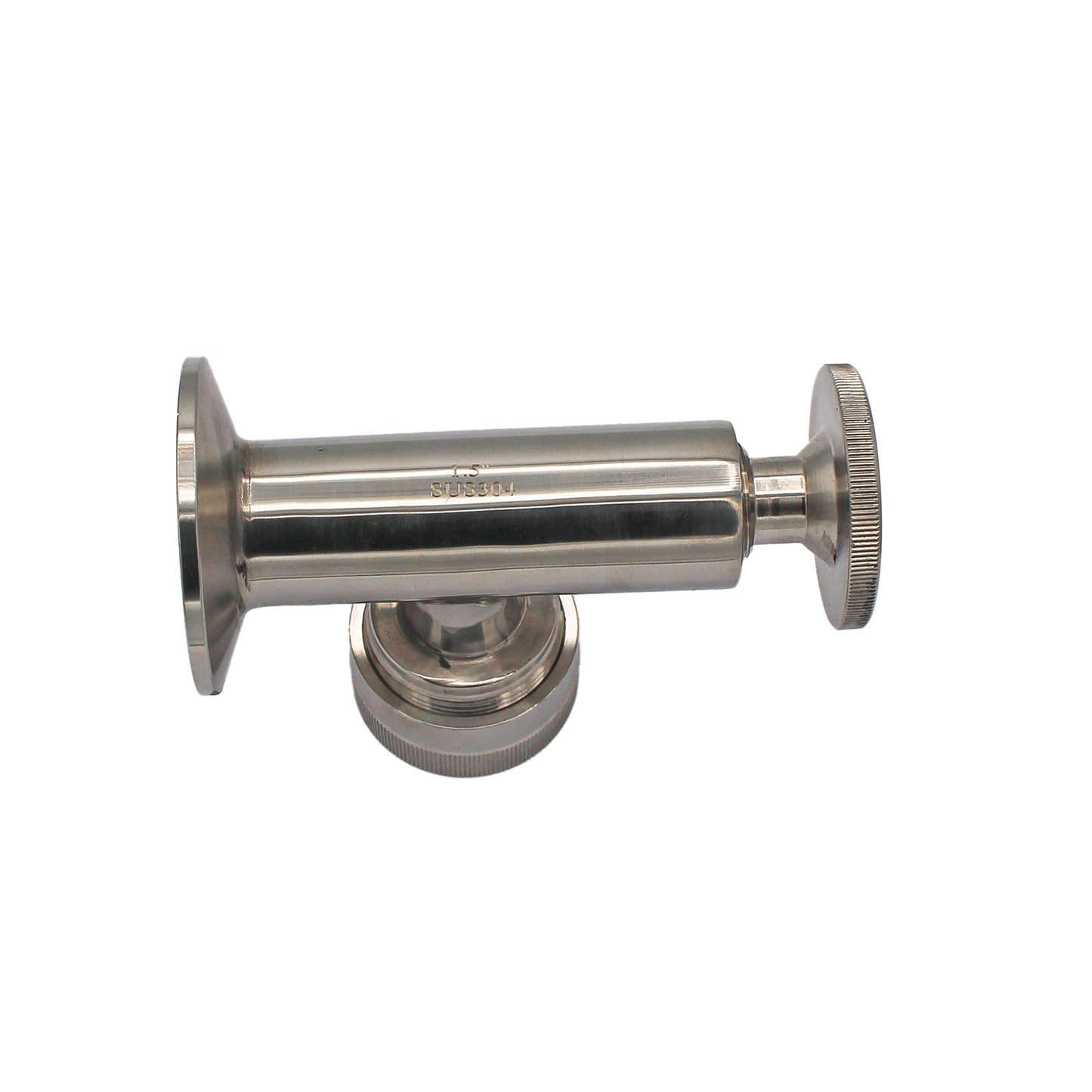1.5" Tri Clamp Sight Gauge Adapter - Tri Clover Sanitary Stainless Steel Fitting -  Canuck Homebrew Supply, Canada
