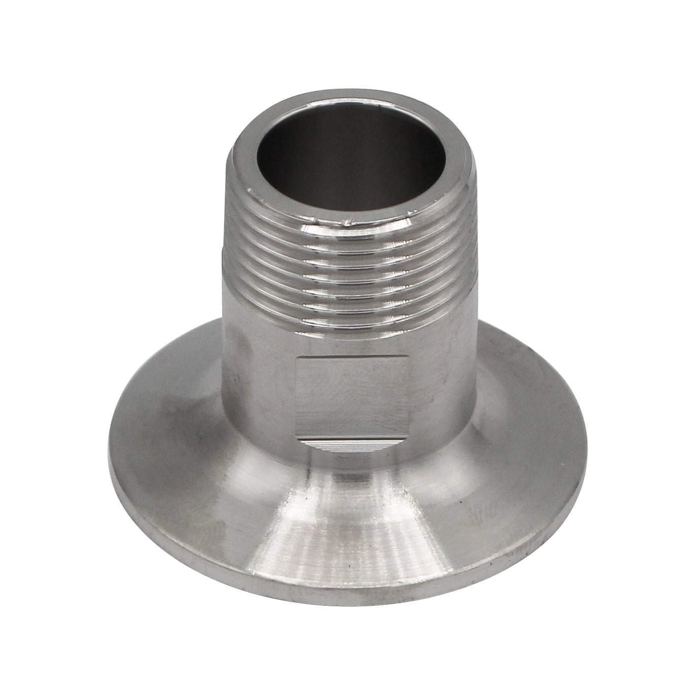 1.5" Tri Clamp X 3/4" Male NPT Adapter - Tri Clover Sanitary Stainless Steel Fitting