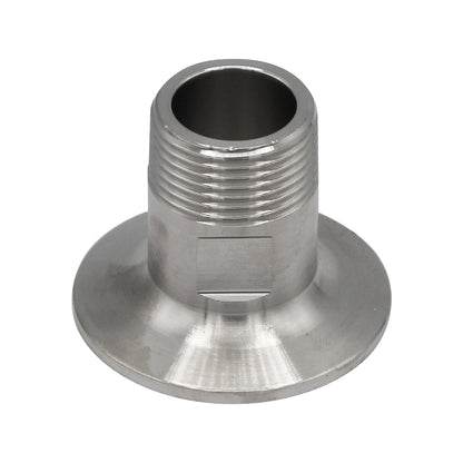 1.5" Tri Clamp X 3/4" Male NPT Adapter - Tri Clover Sanitary Stainless Steel Fitting