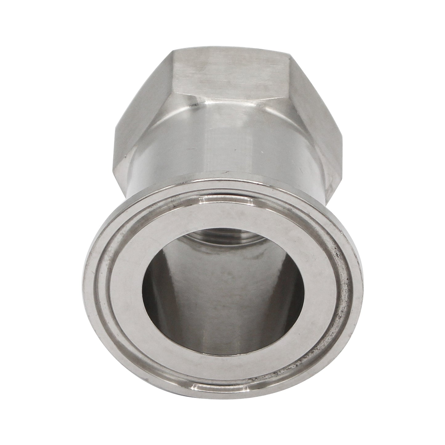 1.5" Tri Clamp X 1" Female NPT Adapter - Tri Clover Sanitary Stainless Steel Fitting