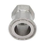 Stainless Steel Tri-Clover Fitting - 1.5" TC to 1" Female NPT